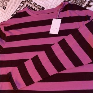 Purple and Brown Long Sleeve